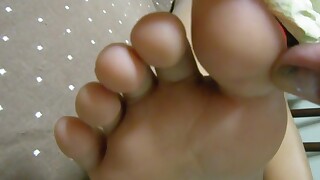 feet fetish foot-fetish hd japanese sleeping